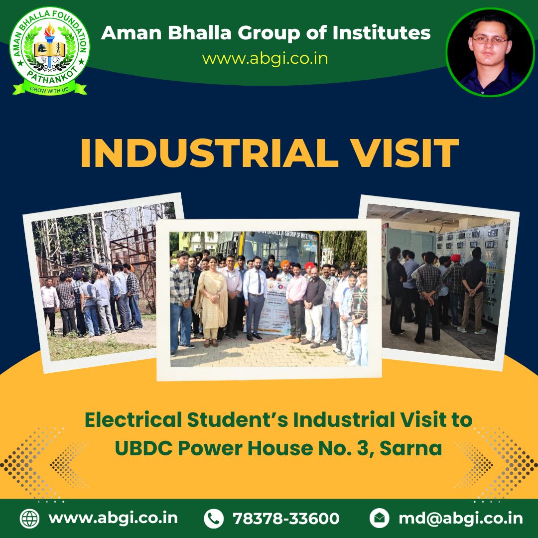 Industrial Visit – UBDC Power House