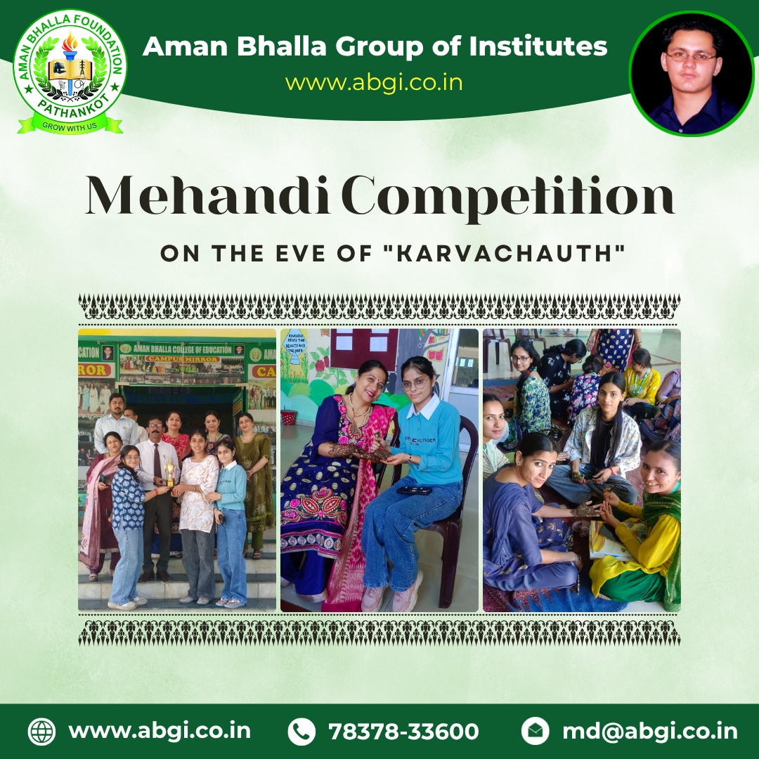 Mehandi Competition