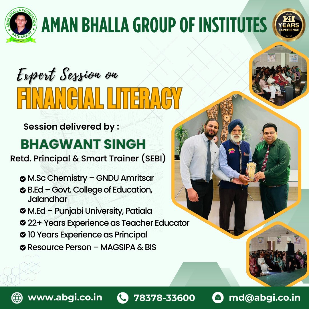 Expert Session on Financial Literacy