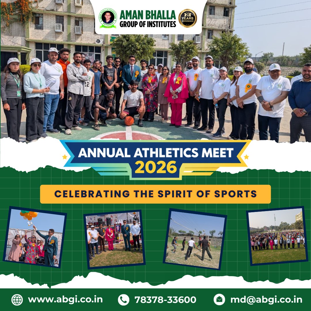 Annual Athletics Meet 2026 – Celebrating the Spirit of Sports