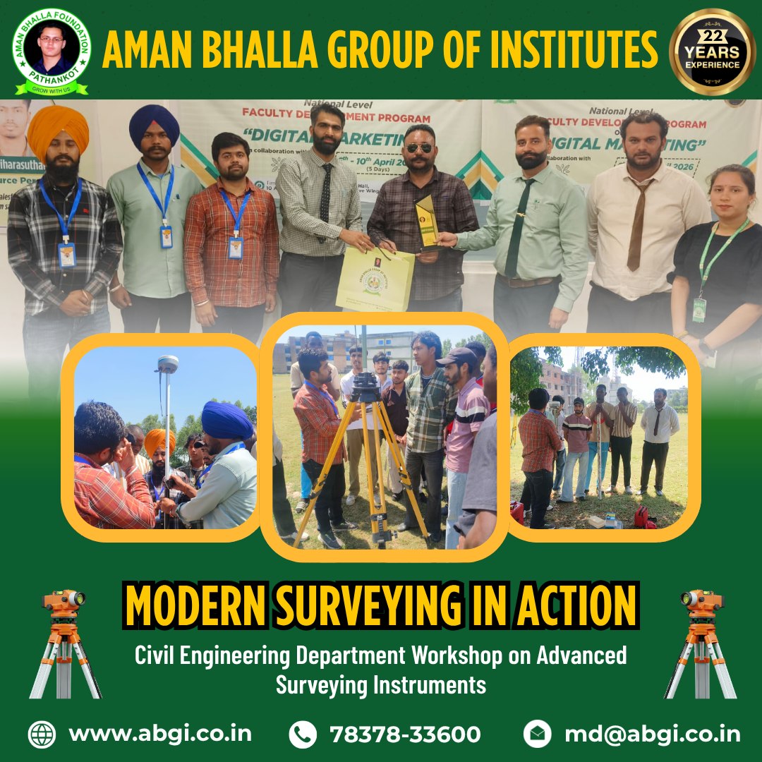 Modern Surveying in Action!